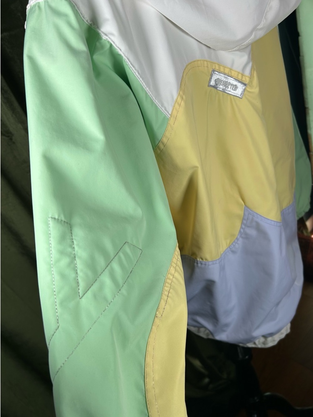 Authentic Vintage 90's Obermeyer Sport "Cutter"/"Splash" Color Block Anorack - Picture 9 of 12